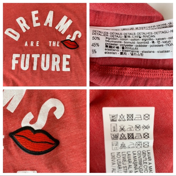 Zara bundle girls T-shirts with appliqué Size 9-10 - Picture 5 of 6